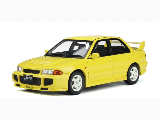 MITSUBISHI LANCER EVO III YELLOW 1-18 SCALE OT382